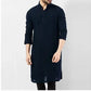 long sleeve cotton robe | lightweight linen thobe | breathable muslim clothing | energy saving