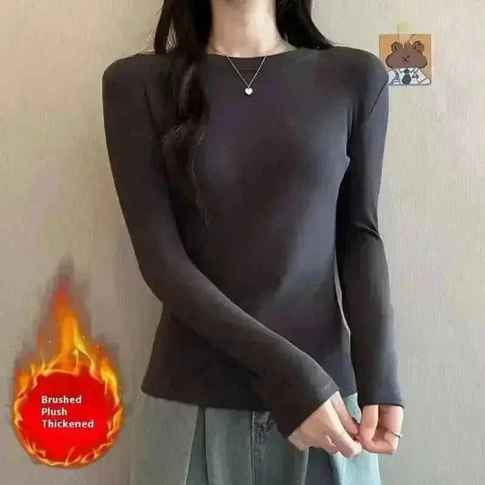 Autumn And Winter High Elastic Comfortable Skin-friendly Constant Temperature Thermal Slim Fit Clothes - Meifu Market