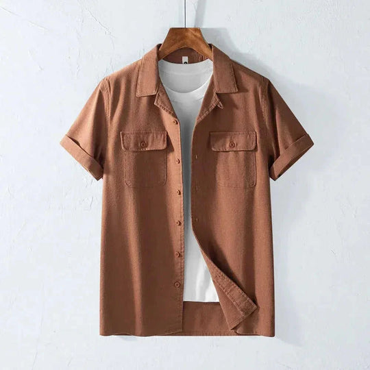 heavyweight cotton shirt | breathable workwear shirt | vintage work shirt | ultrasonic cleaning