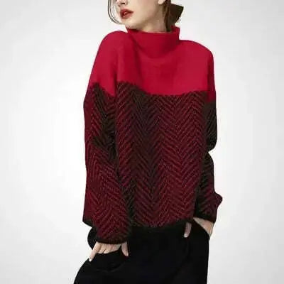 Fashion New Women's Wool Turtleneck Sweater Women Meifu Market