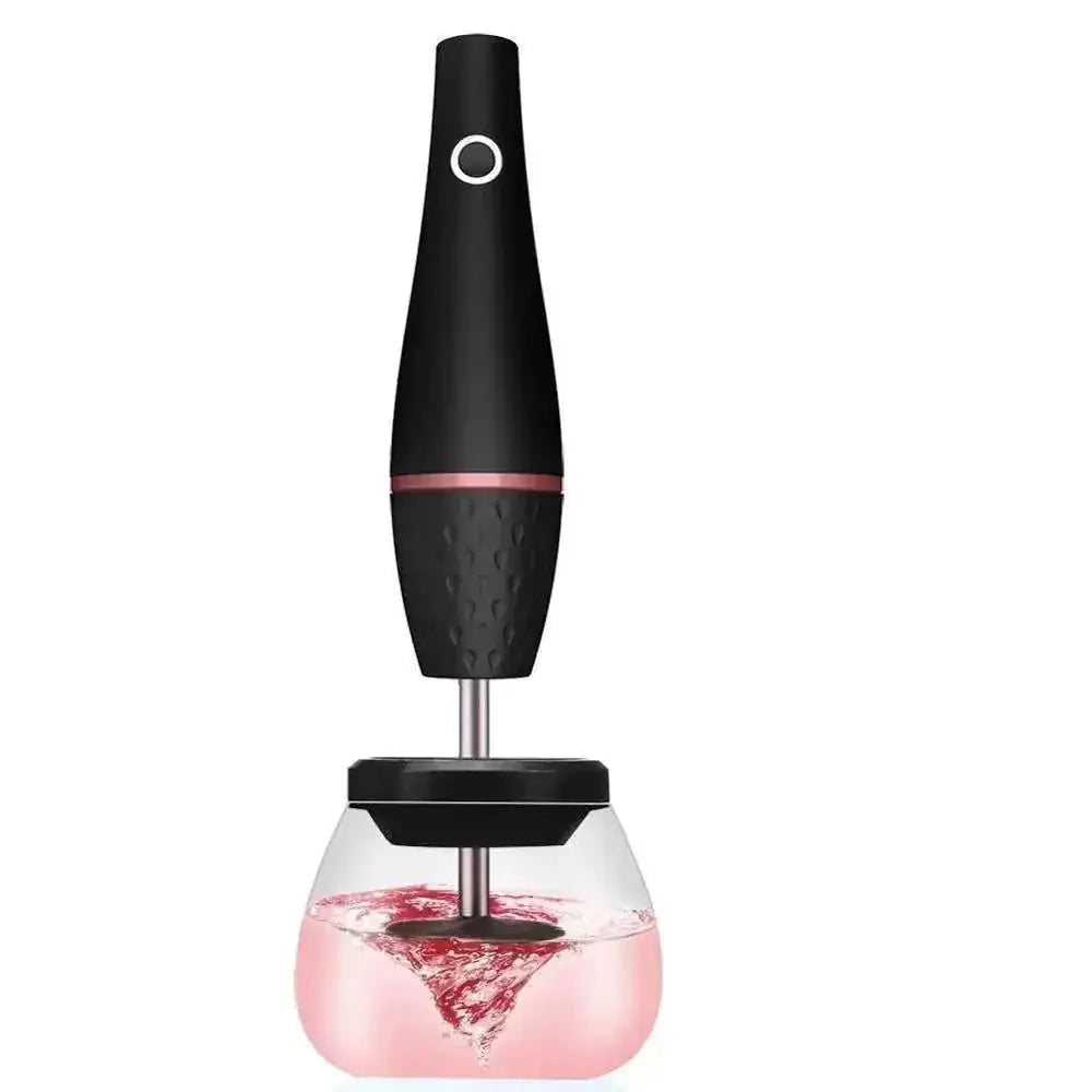 electric makeup brush cleaner | ultrasonic cleaning technology | usb rechargeable brush cleaner | energy saving