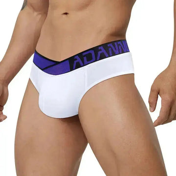 Men's Laser Gradient Belt Briefs meifu market