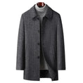 reversible wool coat for men | 100 wool material | double-sided winter coat | ultrasonic cleaning