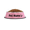 Customizable Stainless Steel Dog Bowl, Non-Slip Pet Food and Water Bowl with Personalized Name for Dogs Red-crown - availa...