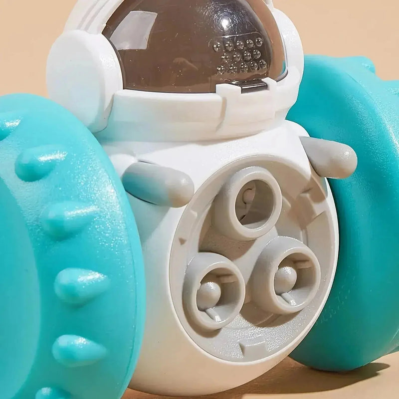 leak-proof dog toy | interactive puzzle feeder | durable nylon construction | energy saving