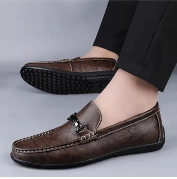 Men's Plus Size Genuine Leather Breathable Shoes Meifu Market