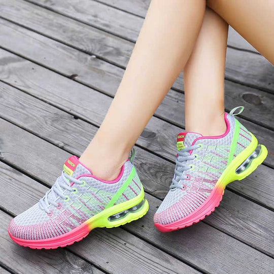 Women's Breathable Mesh Running Shoes | Lightweight Sneakers EU 35-42 - Meifu Market
