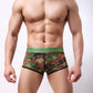 Men's Classic Camouflage Series Silky High Elastic Fashion Boxer Briefs Meifu Market