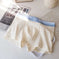 Men's Modal Cotton Boxer Briefs Cartoon Rabbit Print Mid-Rise Meifu Market