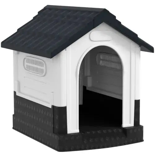 PawHut Outside Dog Kennel House, For Miniature Dogs, 64.5 X 57 X 66cm Meifu Market