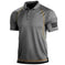 quick-dry polyester fabric | loose fit polo shirt | breathable summer t-shirt | energy saving