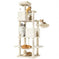 66 Inch Cat Tree Tower, Large Multi-Cat Climbing Extended Platform, Hammock, Pet House For Indoor Cats And Kittens Play -...