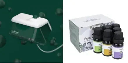 aromatherapy diffuser oils set | therapeutic grade essential oils | stress relief and relaxation | ultrasonic cleaning