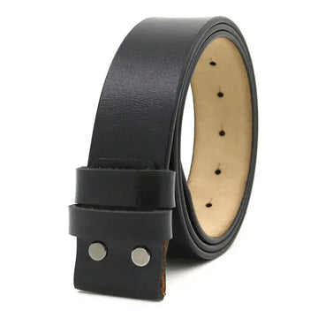 38cm No Buckle Men's Leather Belt Meifu Market