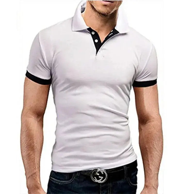 breathable cotton fabric | slim-fit polo shirt | moisture-wicking technology | ultrasonic cleaning