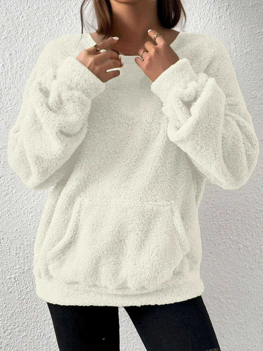 Women's Casual Fashion Solid Color Long-sleeved Sweater Meifu Market