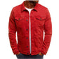 Casual Men Jacket Denim Button Shirt Meifu Market