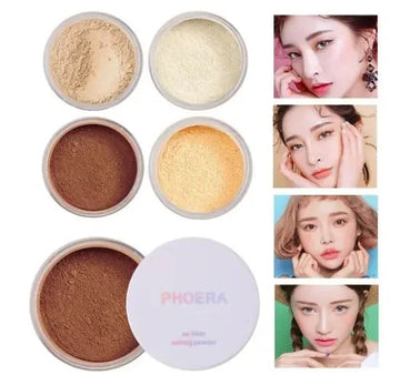 translucent loose setting powder | oil-control face powder | long-lasting makeup setting | energy saving