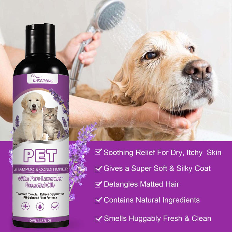 Yegebang Pet Shampoo And Shower Gel Relieves Itchy Skin And Leaves Hair Smooth And Untangled Meifu Market