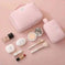 Large Capacity Waterproof Makeup Bag | Portable Organizers for Women Blue L - color variant display