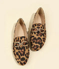 Leopard Print Casual Soft Bottom Pumps Women Casual Shoes Round Toe Flats Meifu Market