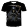 d printed skull t-shirt | premium cotton blend fabric | oversized graphic tee | ultrasonic cleaning