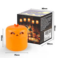 foldable pumpkin lamp | portable halloween night light | led pumpkin lantern | ultrasonic cleaning