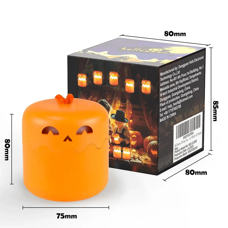foldable pumpkin lamp | portable halloween night light | led pumpkin lantern | ultrasonic cleaning