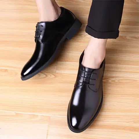 Men's Leather Shoes Business Formal Wear Meifu Market