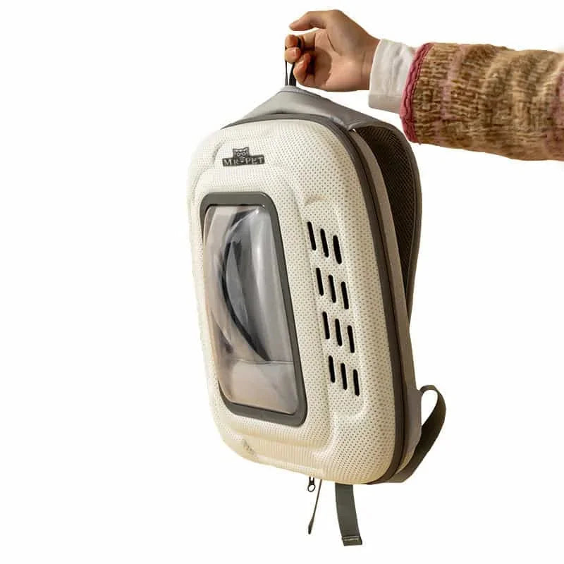 breathable mesh backpack for dogs | portable pet carrier backpack | ventilated dog backpack carrier | energy saving