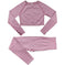 Seamless Knitted Dot Yoga Suit For Women Meifu Market