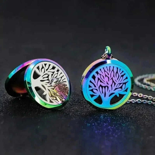 essential oil diffuser jewelry | hypoallergenic pendant necklace | personalized gift for women | ultrasonic cleaning