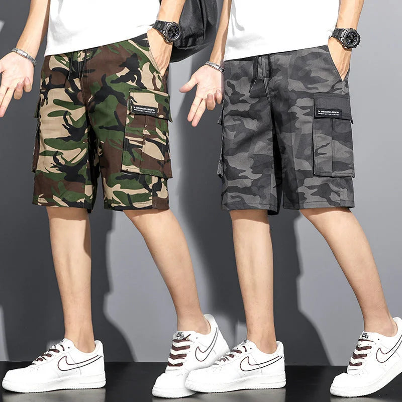summer camouflage shorts | 5-point workwear shorts | breathable fabric shorts | ultrasonic cleaning
