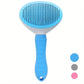 pet hair removal brush | slicker brush for dogs | cat grooming brush | ultrasonic cleaning