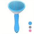 floating hair removal brush | pet hair removal tool | stainless steel bristles | ultrasonic cleaning