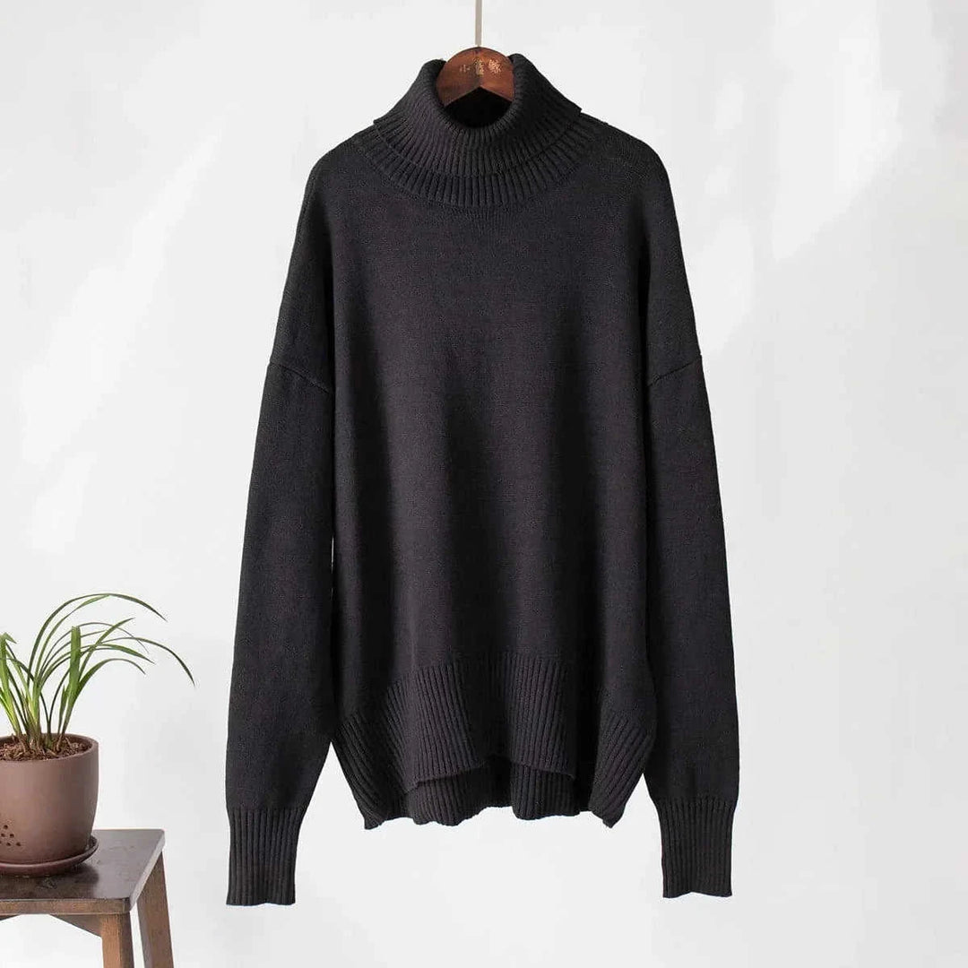 thermal turtleneck sweater | merino wool turtleneck | slim fit turtleneck | energy saving