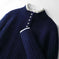 heavyweight cotton sweater | oversized fit pullover | mens thick knitwear | energy saving