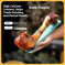 Large Small Puppies Teeth Cleaning Training Reward Pet Molar Rod 1pcs - reverse side showing construction