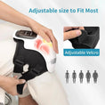 infrared laser therapy | rechargeable knee massager | intelligent kneading technology | energy saving
