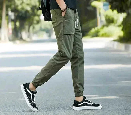 quick-dry fabric pants | elastic waistband with drawstring | lightweight athletic pants | energy saving