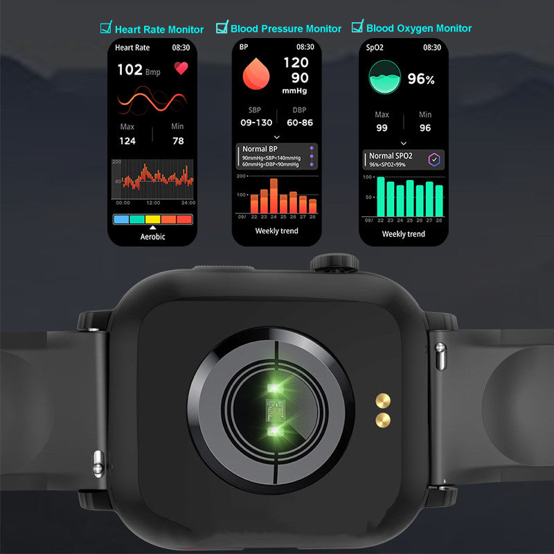 Bluetooth Sports Smartwatch Blood Pressure Blood Oxygen Monitoring Meifu Market