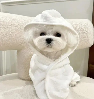 Dog Four Seasons Can Wear Bath Dry Bathrobe Meifu Market