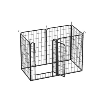 6 Panels Heavy Duty Metal Playpen With Door 39.37 H Dog Fence Pet Exercise Pen For Outdoor, Indoor Meifu Market