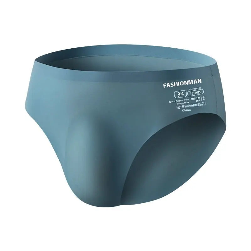 Ice Silk Men's Underwear Summer Seamless Briefs Meifu Market