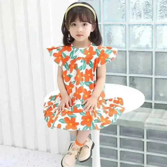 girls party dress with tulle skirt | flower girl dress adjustable straps | girls fashion outfit free shipping | energy saving