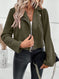 Winter Slim-fit Short Lapels Zip Jacket Meifu Market