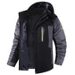 waterproof fleece lining | mid-length winter coat | outdoor hiking jacket | ultrasonic cleaning