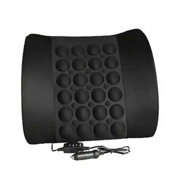 12V Car Massager Chair Pad - Neck & Waist Pillow for Pain Relief