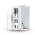 skincare refrigerator with mirror | portable beauty fridge | compact cosmetic refrigerator | energy saving