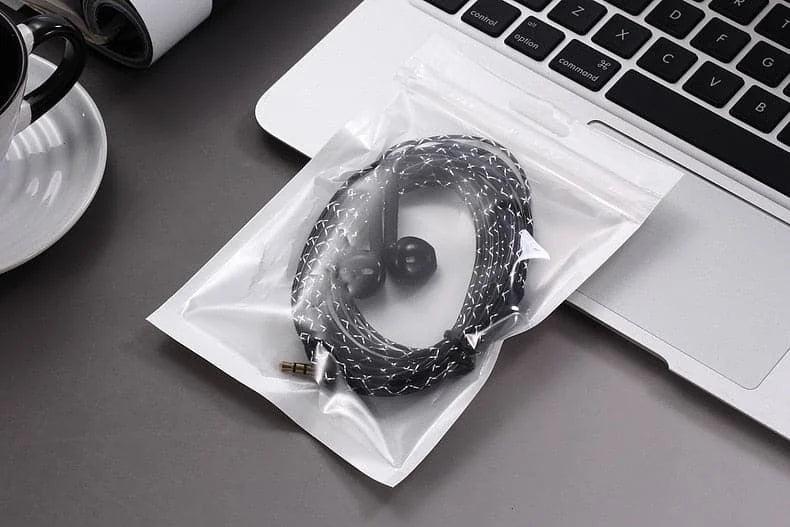 long wired earphones | 3 meter earphone cable | 35mm jack headset | ultrasonic cleaning